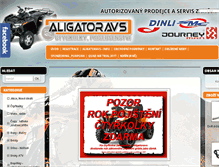 Tablet Screenshot of aligatoravs.cz